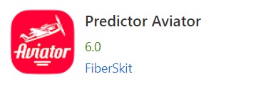 A screenshot of the App store page to download the APK file Predictor Aviator